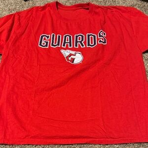Red GUARDS Graphic T-Shirt